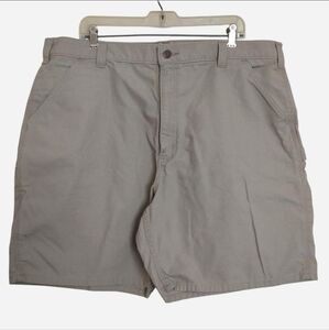 Carhartt Men’s Canvas Work Shorts Size 42 Gray Relaxed Fit Gorpcore Utility